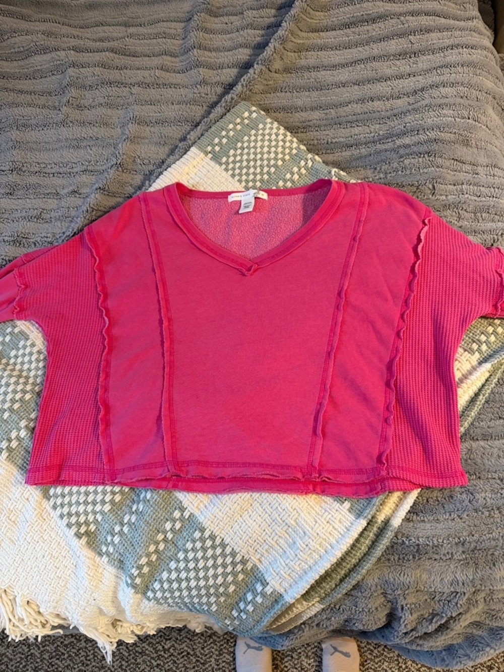Altar’d State pink sweatshirt 🩷 sz M